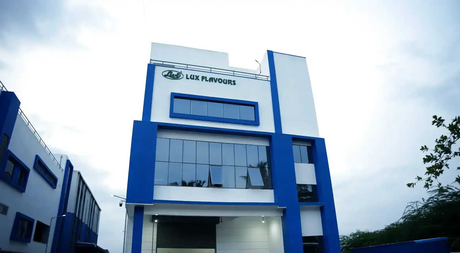 The plant building exterior