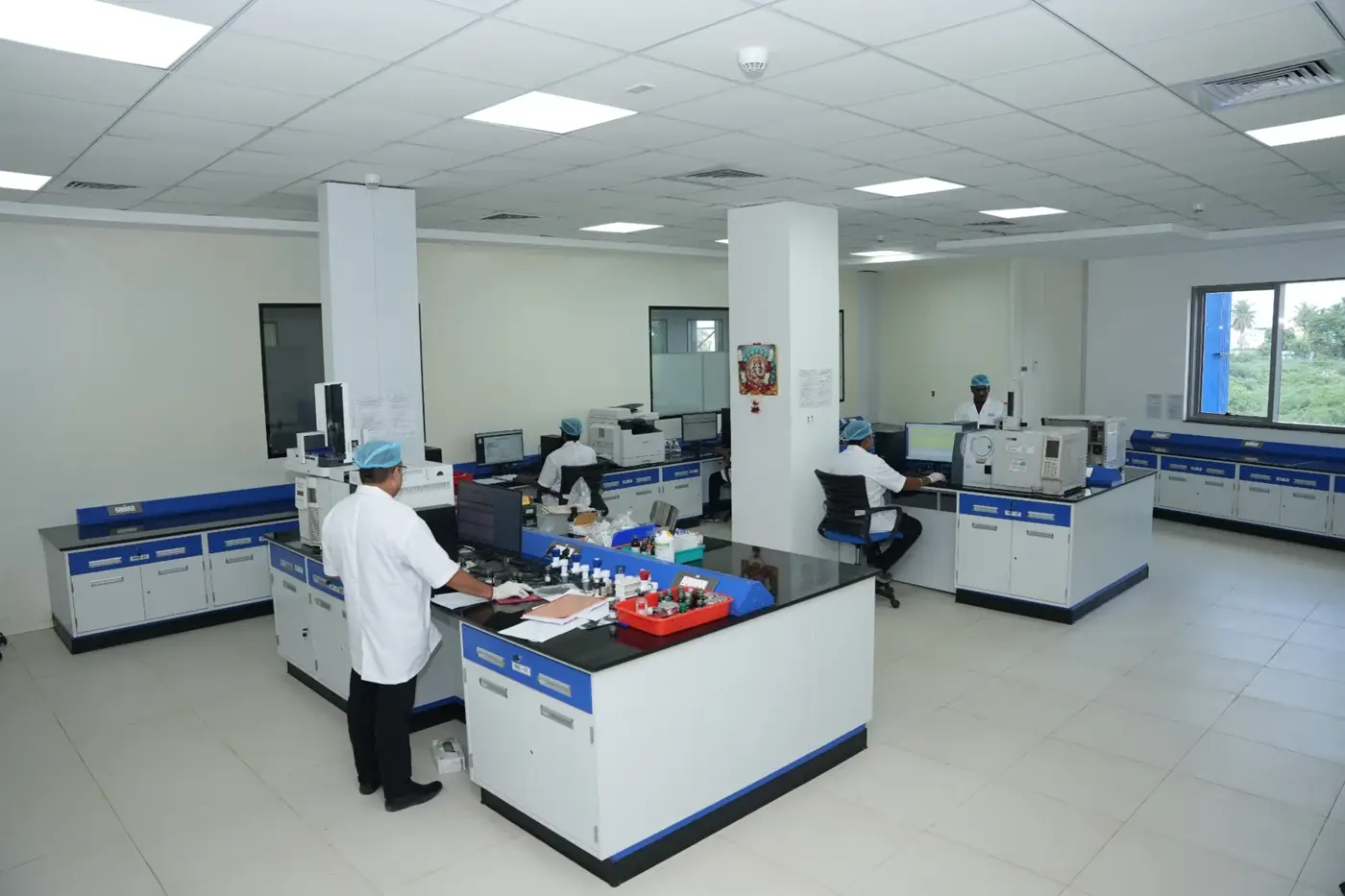 Quality-control laboratory