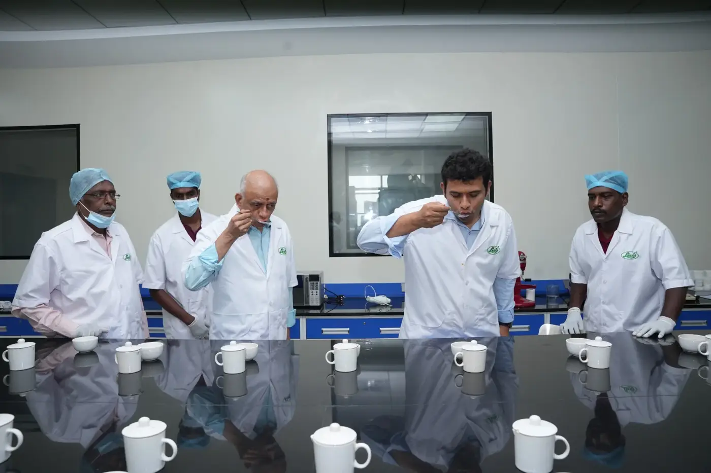Sensory panel tasting session
